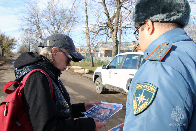 Безопасная эксплуатация печи: профилактический рейд в Волновахе