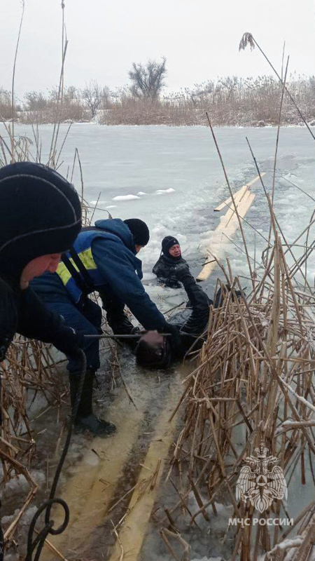 Водолазы МЧС России по ДНР обнаружили утонувшего в пруду рыбака в Луганской Народной Республике