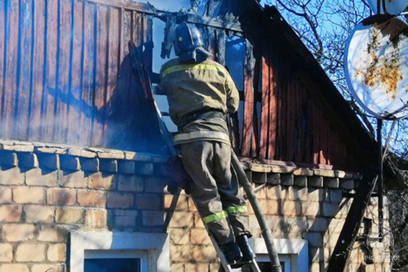 В Торезе на пожаре погиб мужчина