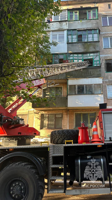 На пожаре в городе Торез погиб мужчина